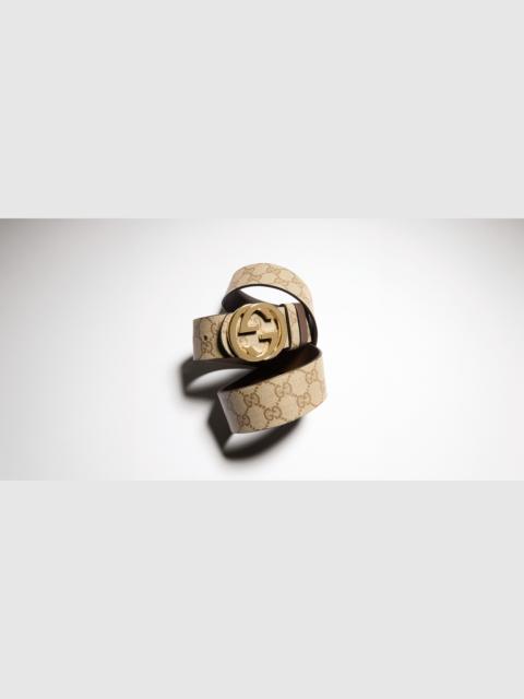 GUCCI Reversible belt with Interlocking G buckle