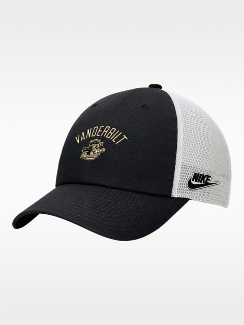 Nike Nike College (Vanderbilt) Unstructured Trucker Cap