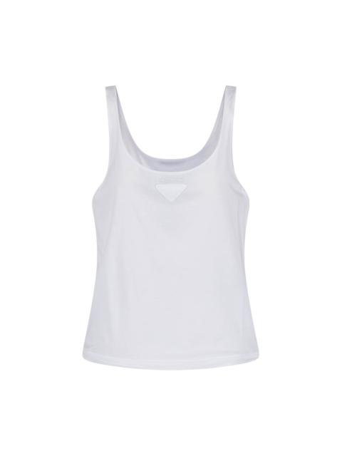 Prada LOGO TANK TOP