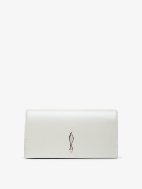 Christian Louboutin Bettina Ivory Leather Clutch