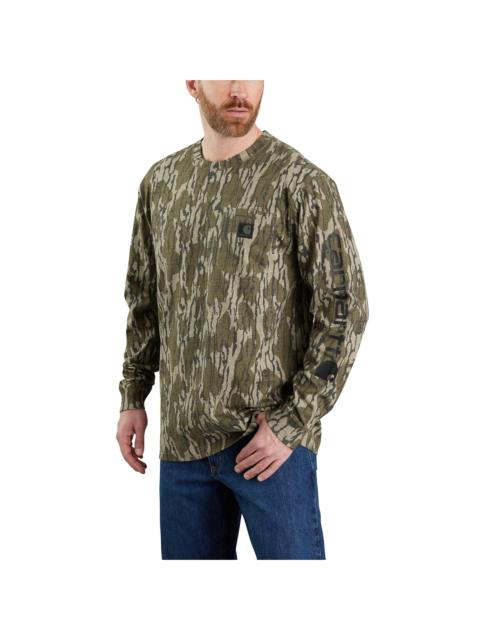Carhartt Dearborn Loose LS Camo T-Shirt