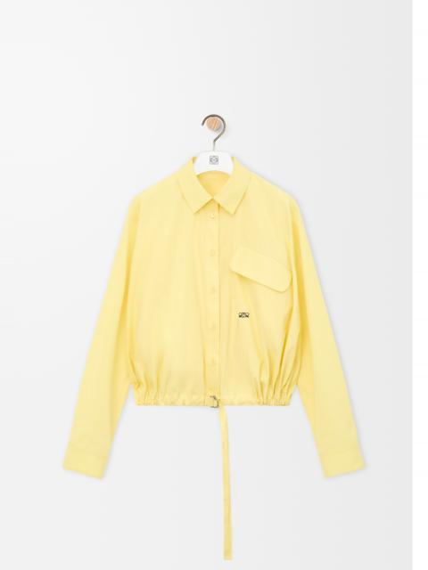 Loewe Belted shirt in cotton