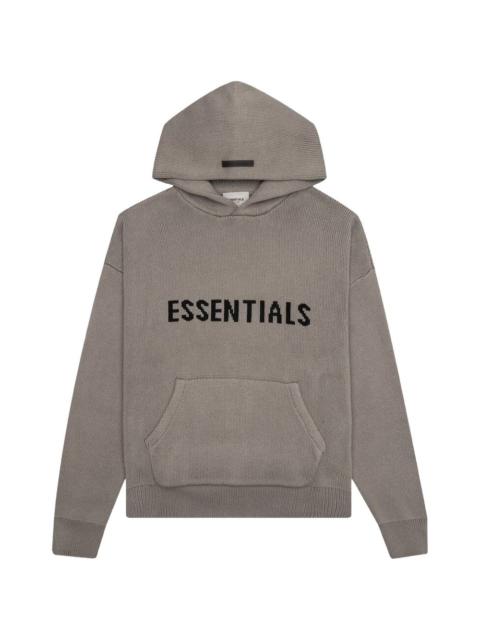 ESSENTIALS knitted hoodie