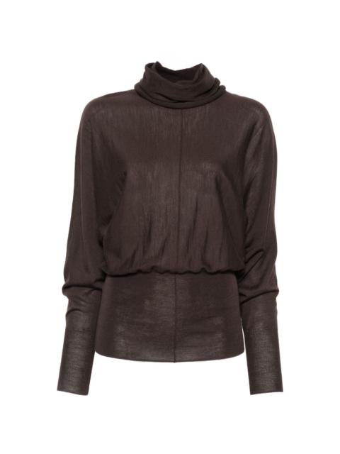 soeur wool roll-neck knit