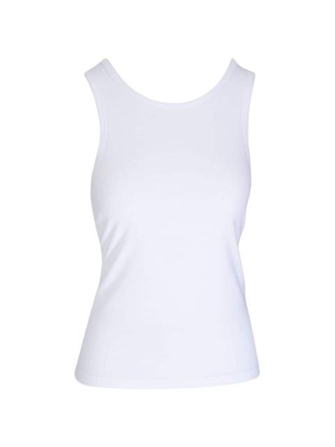 round-neck tank top