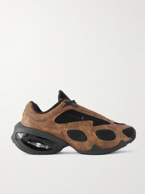 Nike Nike Air Max Muse Mesh-trimmed Suede Sneakers