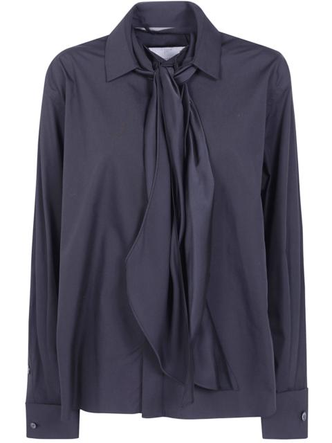 sacai Shirt With Satin Tie "Poplin Shirt"