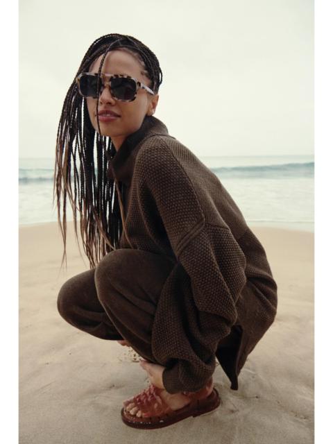 FREE PEOPLE Royal Polarized Aviator Sunglasses