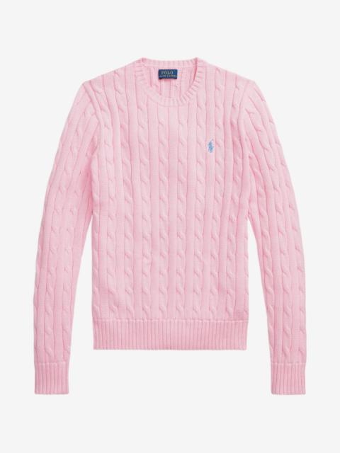 Polo Ralph Lauren cable-knit embroidered-logo sweater