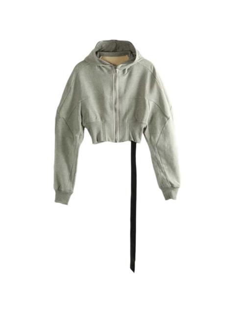 Rick Owens DRKSHDW Collage Gimp zip hoodie