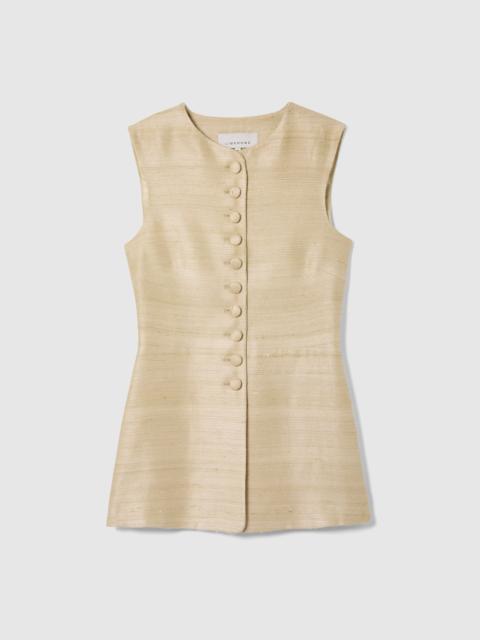 LIBEROWE VANIA VEST IN GOLD SILK
