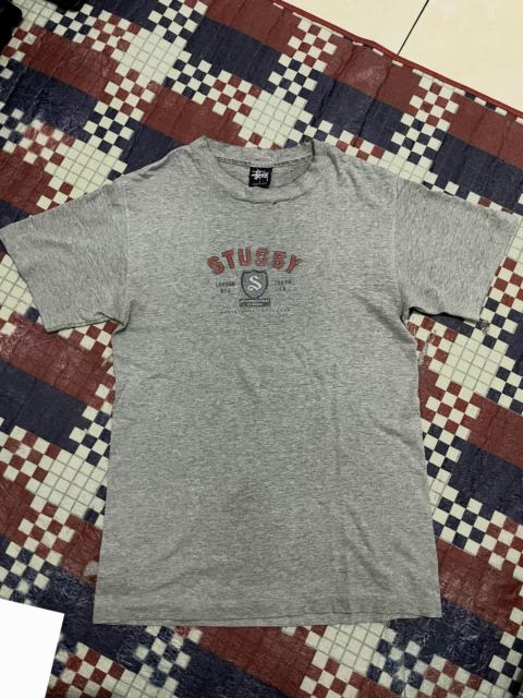 Stüssy Vintage 90s Stüssy International Classic Crest Logo T-Shirt