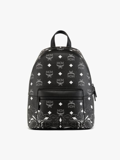 MCM Stark Backpack in Bandana Visetos