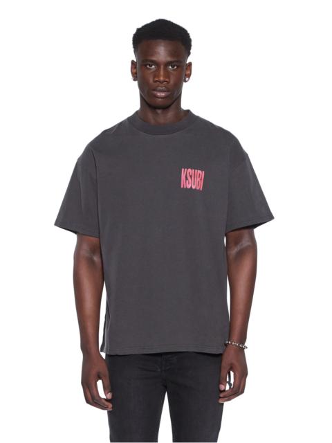 Ksubi PANTHERA EKCESS SS TEE FADED BLACK