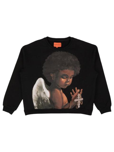 WHO DECIDES WAR Who Decides War Sacred Being Crewneck Sweater 'Black'