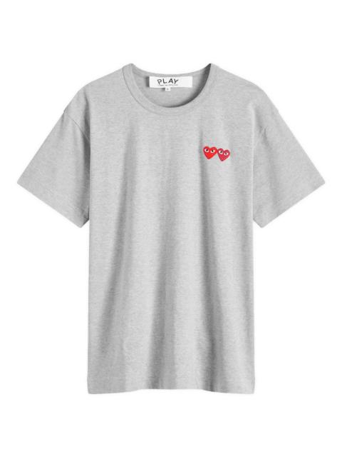 Comme des Garçons PLAY Comme des Garçons Play Double Heart T-Shirt