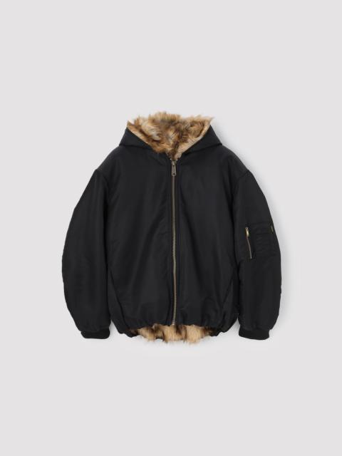 Ambush FAKE FUR REVERSIBLE HOODIE JACKET