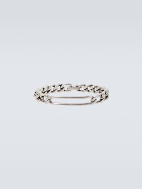 SAINT LAURENT Logo chain bracelet
