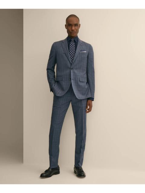Brooks Brothers Slim Fit Wool Check 1818 Suit