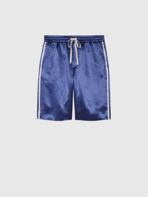 GUCCI Acetate shorts with Interlocking G