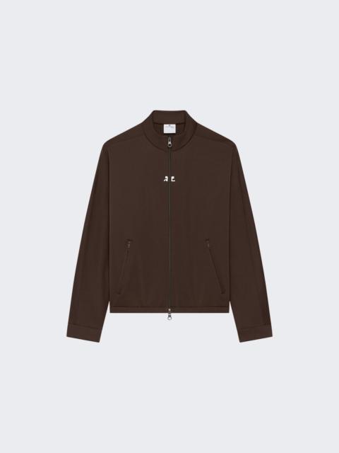 courrèges Interlock Tracksuit Jacket Chocolate