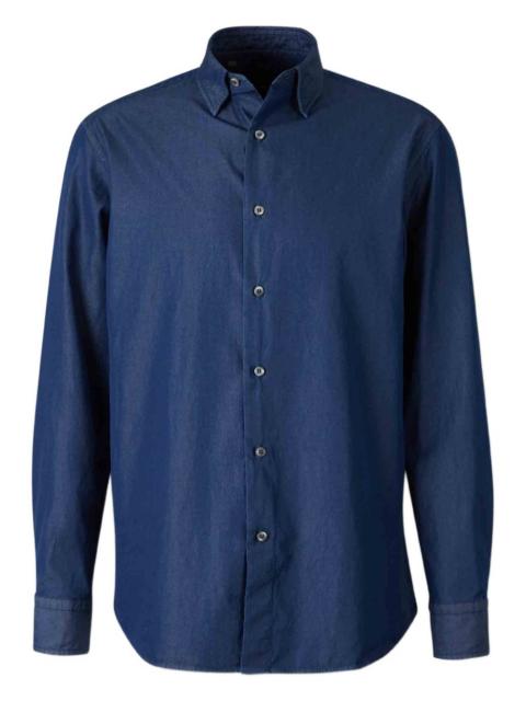 Brioni classic collar buttoned dress shirt