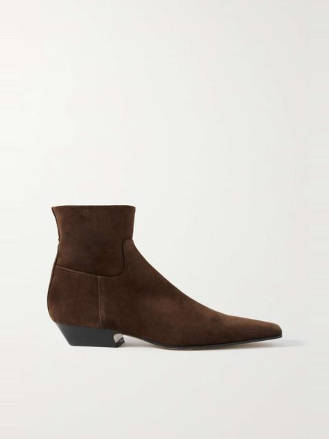 Marfa suede ankle boots