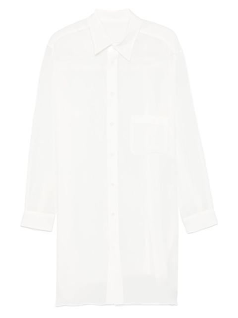 Yohji Yamamoto chest-pocket shirt