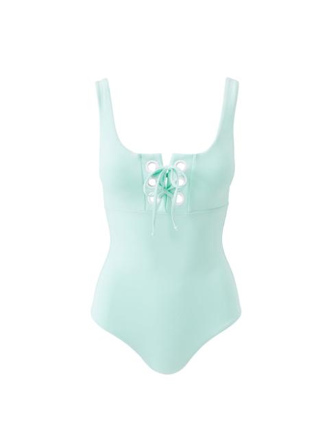 MELISSA ODABASH LONDON MINT SWIMSUIT