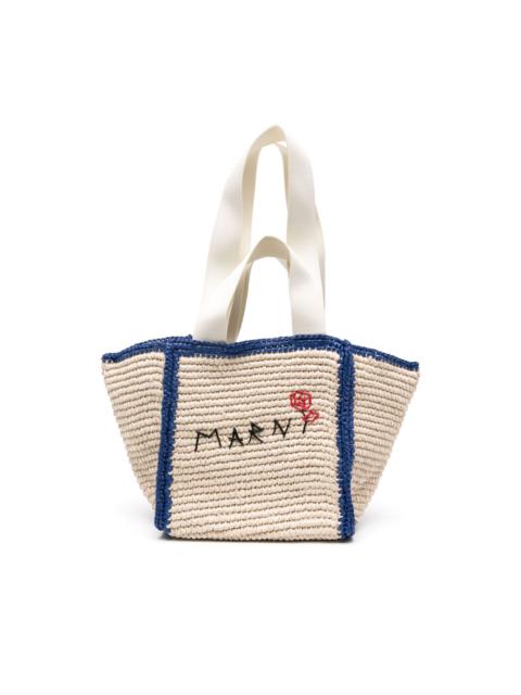 Sillo interwoven-design tote bag