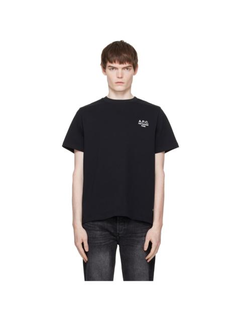 A.P.C. Black Standard 'Rue Madame' T-shirt
