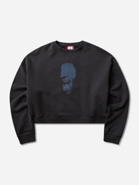 Jordan Men's In1House Crop Crewneck Sweatshirt Black