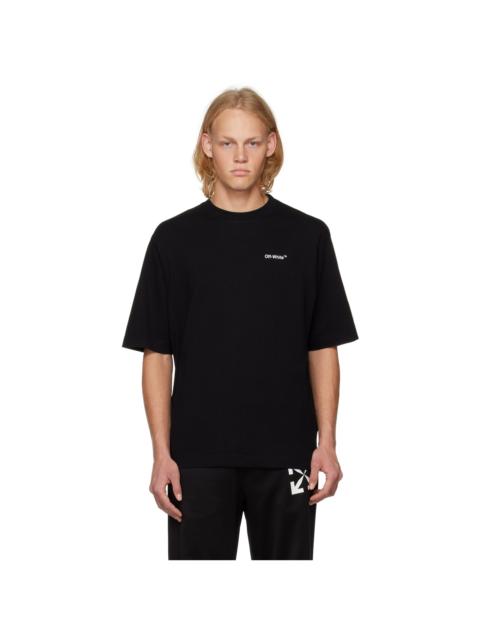Off-White Black Printed T-Shirt
