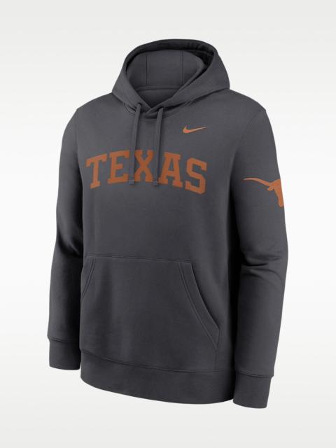 Nike Texas Sideline Club Men's Nike College Pullover Hoodie