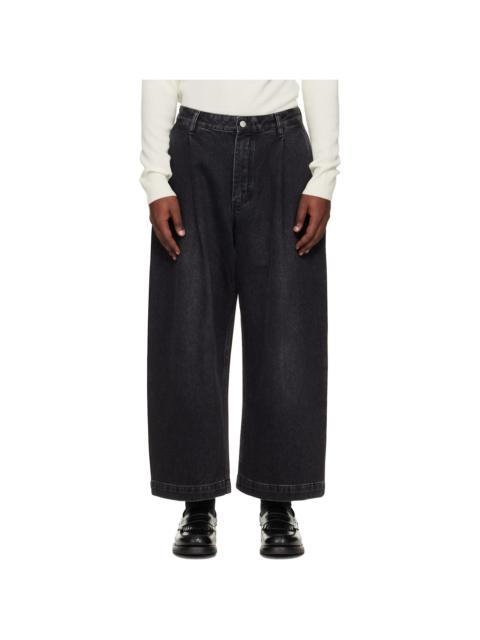 Studio Nicholson Black Puch Denim Jeans