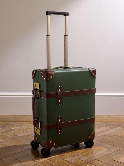 Globe-Trotter Centenary Leather-Trimmed Carry-On Suitcase