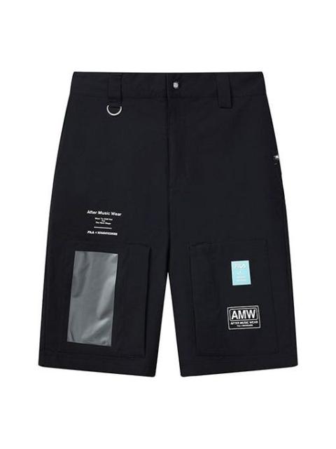 FILA FILA x MIHARA Jointly Signed Sports Short Pant Male Black F11M133801F-BK