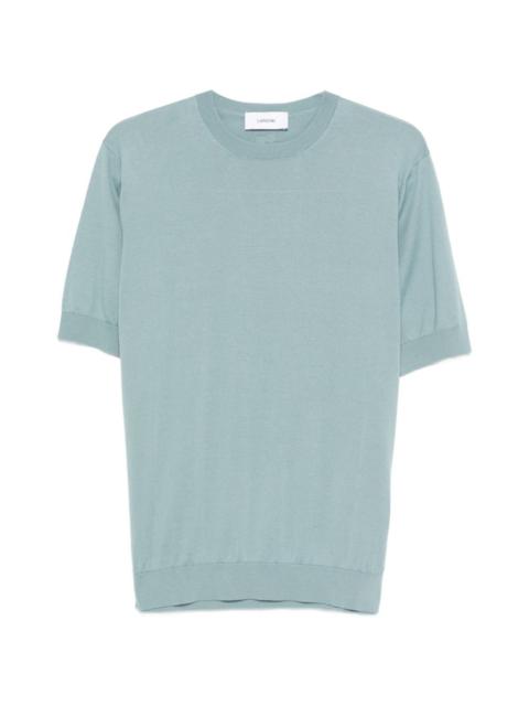 LARDINI crew-neck knitted T-shirt