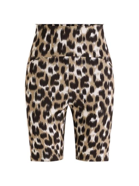 Fusalp Biarro leopard-pattern shorts