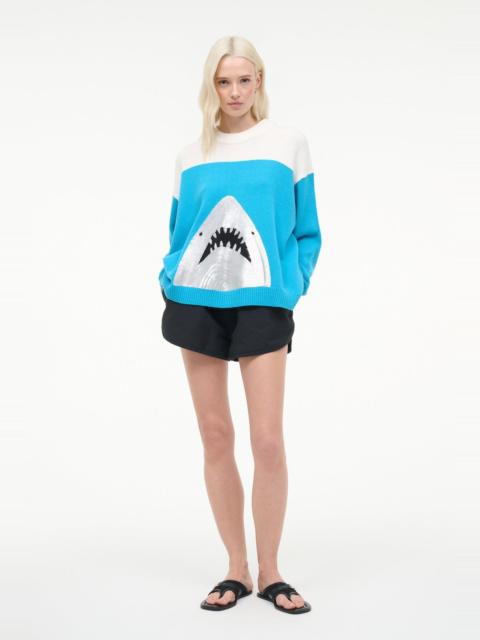 STAUD STAUD REYA SWEATER GREAT WHITE
