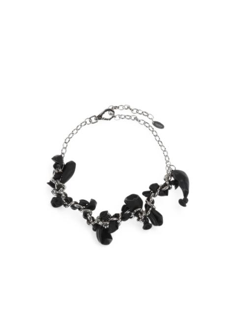 doublet Balloon curb-chain necklace