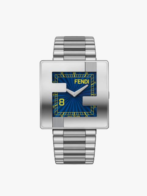 FENDI 40 x 40 MM - Watch with FF logo bezel