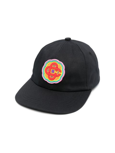CASABLANCA logo-patch baseball cap