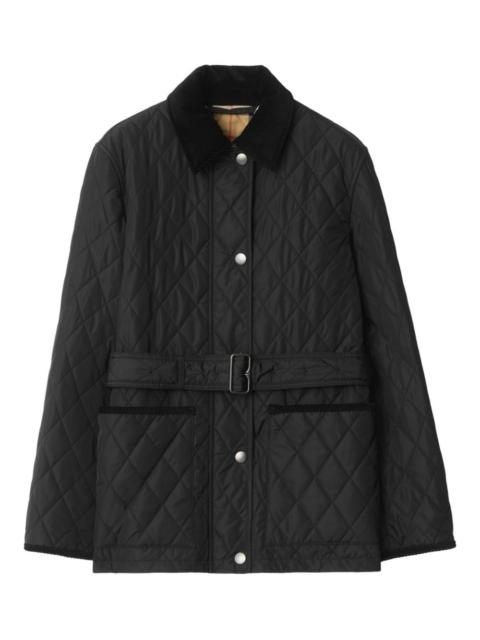 Burberry matelassé jacket