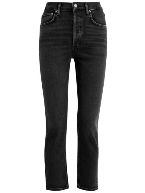 Agolde Riley Cropped Slim-leg Jeans