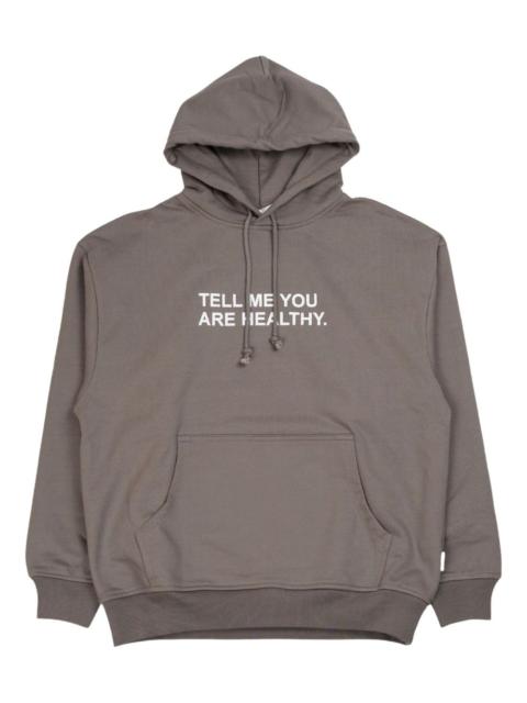 RASSVET bear-print hooded sweatshirt