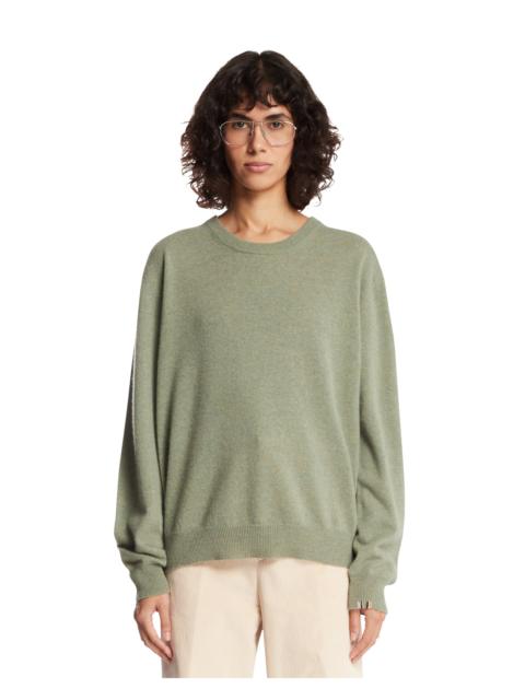 extreme cashmere Light Green Cashmere Sweater