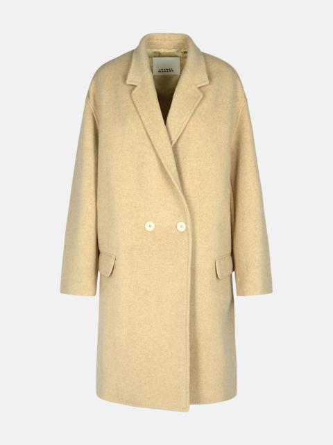 EFEGOZI' BEIGE COTTON COAT