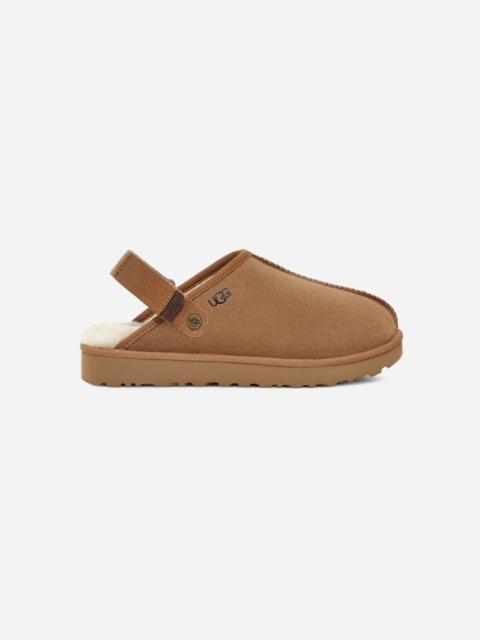 UGG ® Women's Lanah Clog Suede Slippers in Chestnut