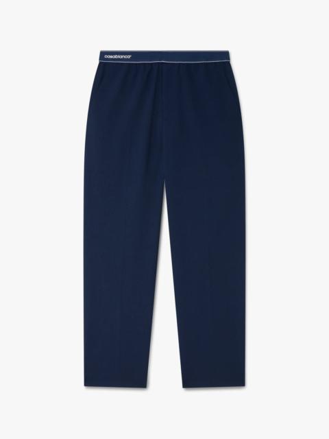 CASABLANCA Navy Sports Tailored Trousers